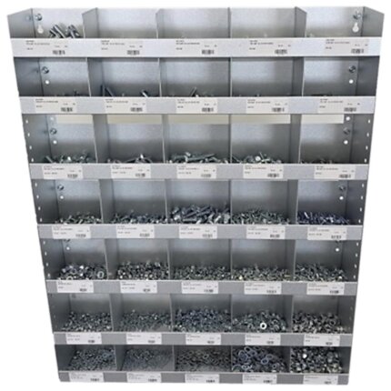 Boltesortiment FZB med reol