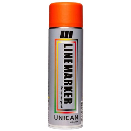 Unican linemarker spray orange 500ml