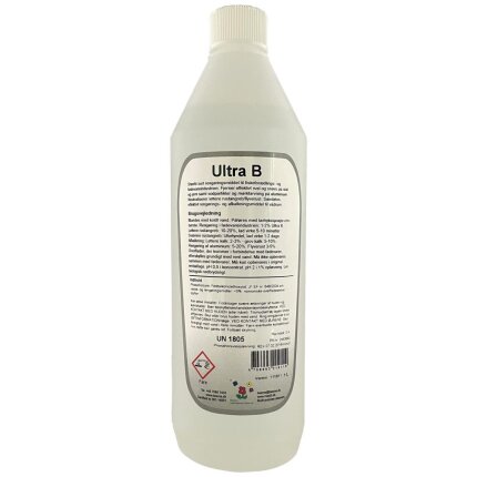 Ultra B sur rust/sod/kalkfjerner 1 ltr