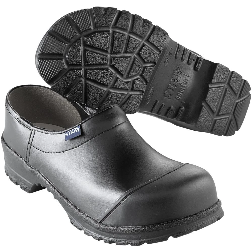 Comfort sik.træsko m/kap sort 29-46 Comfort sik.træsko m/kap sort 29-46