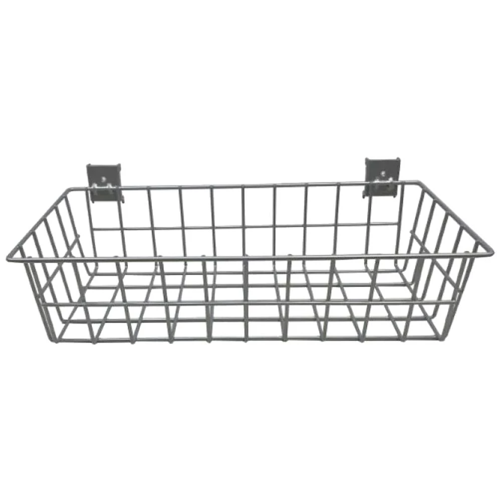 GBP 210001 trådkurv 385×180×100mm grå GBP 210001 trådkurv 385×180×100mm grå
