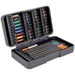 Slagbitsæt 1/4″ 6kt 66IM/44C-1, 44 dele