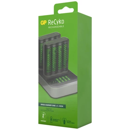 ReCyko oplader M451+D451 inkl. 4×2100mAh AA batt.