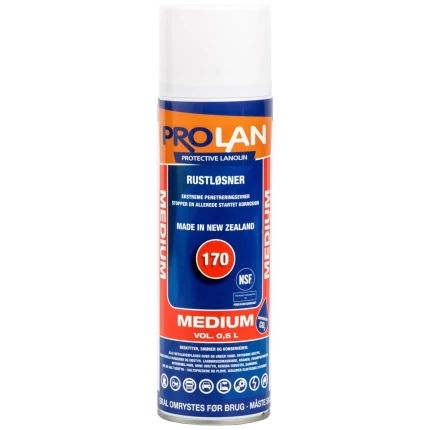Rustbeskyttelse Prolan Medium spray 0,5 ltr