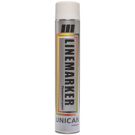Unican linemarker spray hvid 750ml Unican linemarker spray hvid 750ml