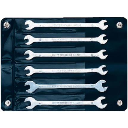 Dobbelt gaffelnøglesæt 6 dele elektronik, 1933M