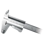 Skydelære m/klemlås 0-150×0,05mm, 40mm kæber