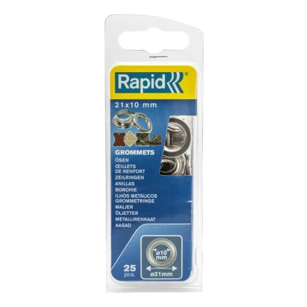 Rapid sejlring 10mm m/værktøj pk/25