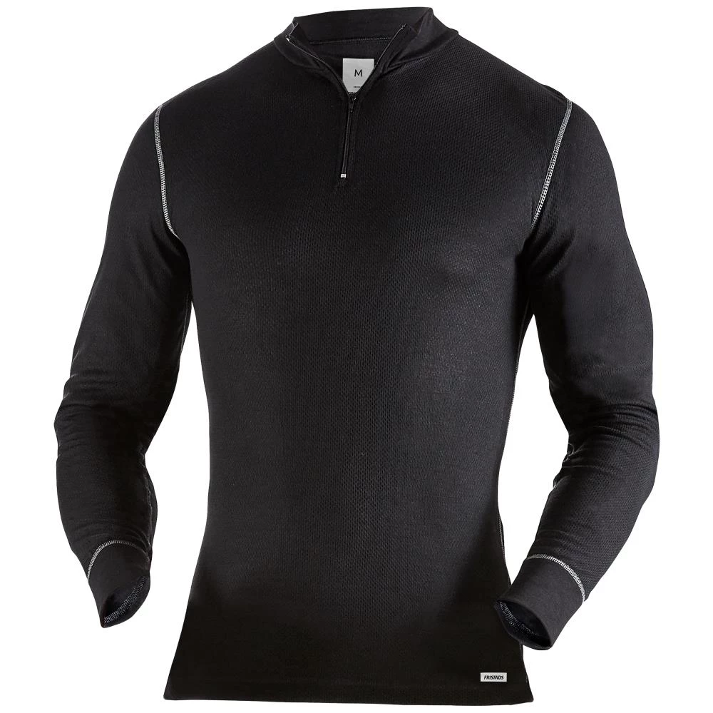 Undertrøje lange ærmer m/lynlås 789 Undertrøje lange ærmer m/lynlås 789