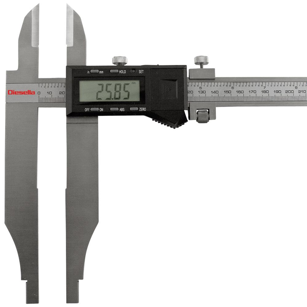 Digital-skydelære 0-500×0,01mm, 60/150mm kæber Digital-skydelære 0-500×0,01mm, 60/150mm kæber