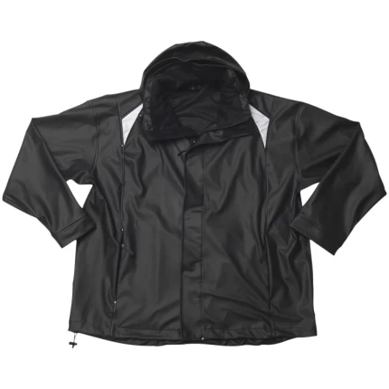 Lake regnjakke sort L