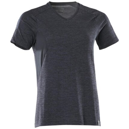 Poloshirt CoolmaxPro dame signalrød/sort 4XL