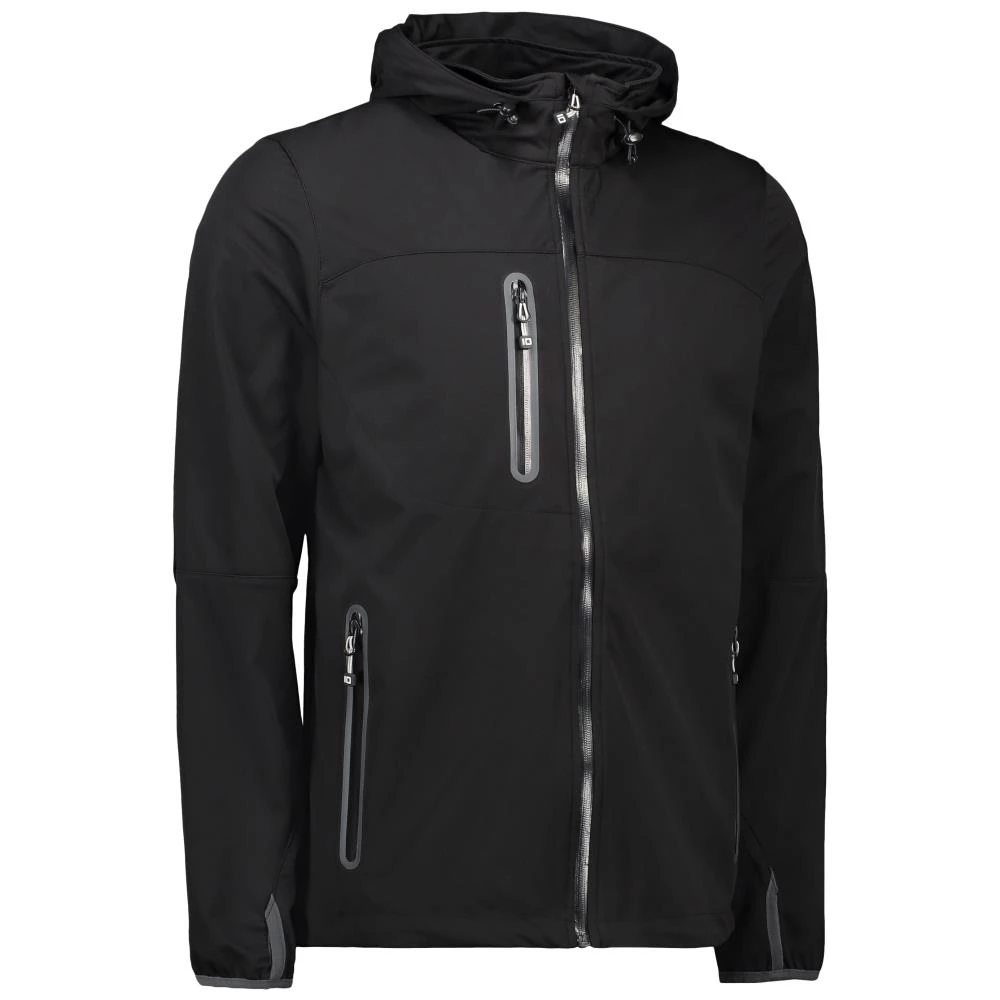 Softshelljakke letvægt m/hætte 0875 Softshelljakke letvægt m/hætte 0875