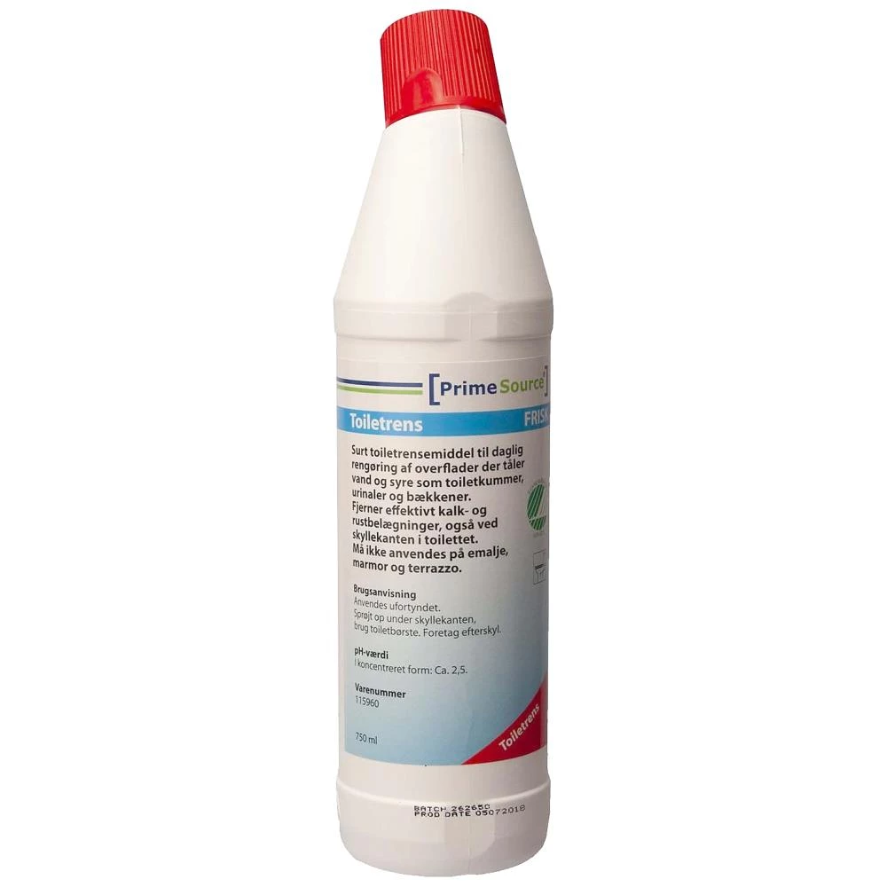 Toiletrens PrimeSource Frisk m/farve, 12×750ml Toiletrens PrimeSource Frisk m/farve, 12×750ml