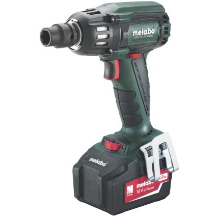Metabo Slagnøgle SSW 18 LTX 400 BL 2×4,0Ah