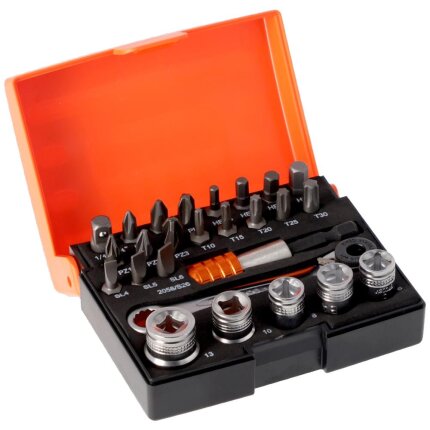 Top-/bitssæt 1/4″ metrisk SB2058/S26