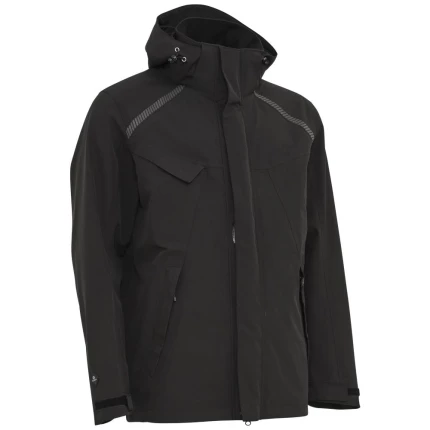 Arbejdsjakke stretch 3-lags 186101 grøn/sort 4XL