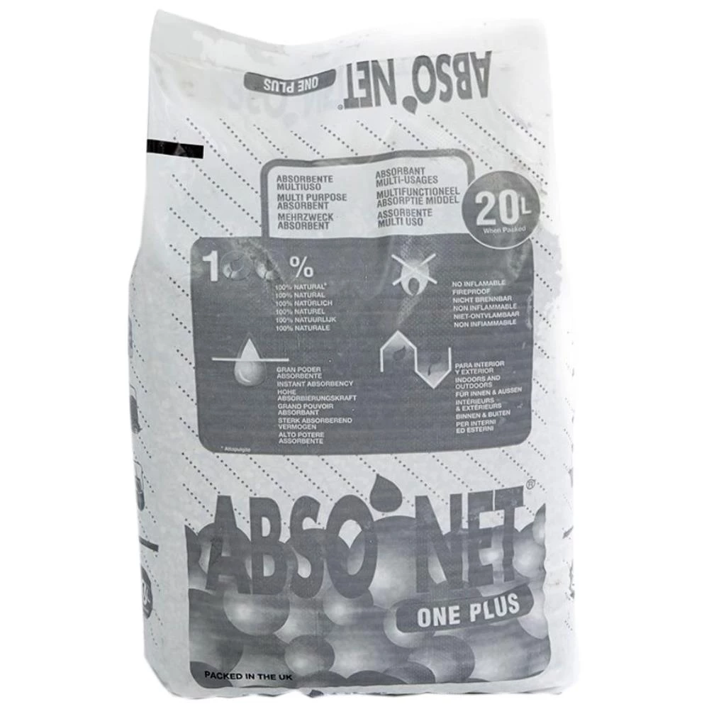 Absonet One Plus absorberingsgranulat, 20kg Absonet One Plus absorberingsgranulat, 20kg