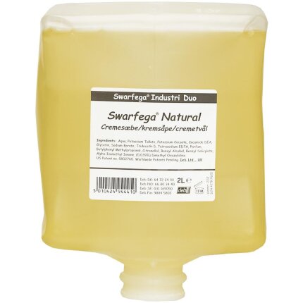 Swarfega cremesæbe Natural m/parfume, 2 ltr