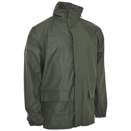 Regnjakke PU 076300 rød 4XL