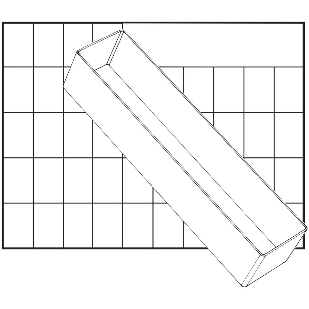 Indsats 80 BA8-3 69×55×235 klar Indsats 80 BA8-3 69×55×235 klar