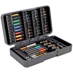 Slagbitsæt 1/4″ 6kt 66IM/50C3HSS, 51 dele