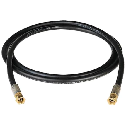 Højtryksfedtslange 345bar 2mtr, 1/4″ omløbere