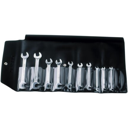 Dobbelt gaffelnøglesæt 10 dele lilleput, 1931M