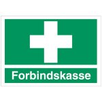 Henvisningsskilt plast A4 ‘Forbindskasse’