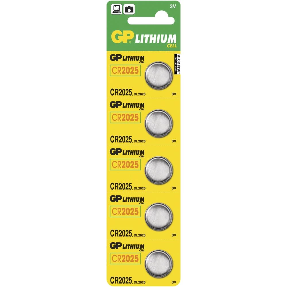 Knapbatteri CR 2025 3V Knapbatteri CR 2025 3V