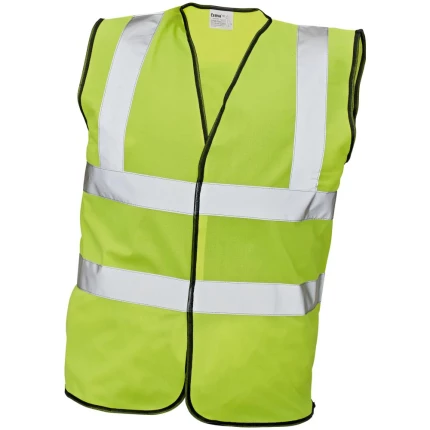 Cerva Lynx Plus sikkerhedsvest kl.2 hi-vis gul 4XL
