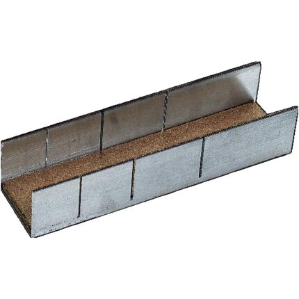 Skærekasse i aluminium 245×100×30mm