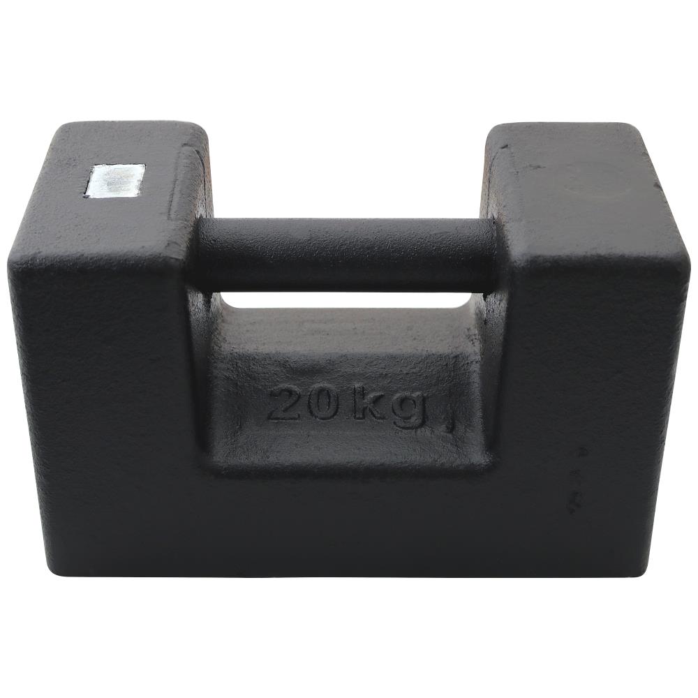 Kalibreringslod 20kg ±1g kl. M1, støbejern Kalibreringslod 20kg ±1g kl. M1, støbejern