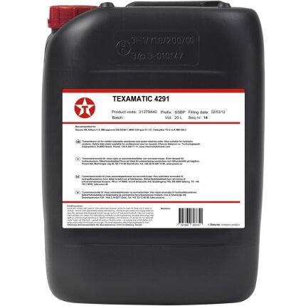 Texamatic transmissionsolie 4291 20 ltr