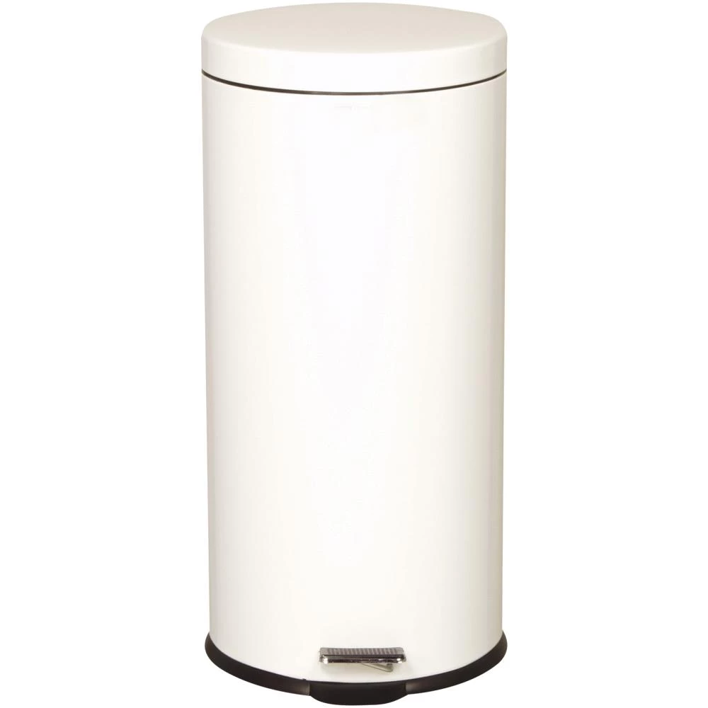 Pedalspand 30 ltr off-white m/inderspand Pedalspand 30 ltr off-white m/inderspand