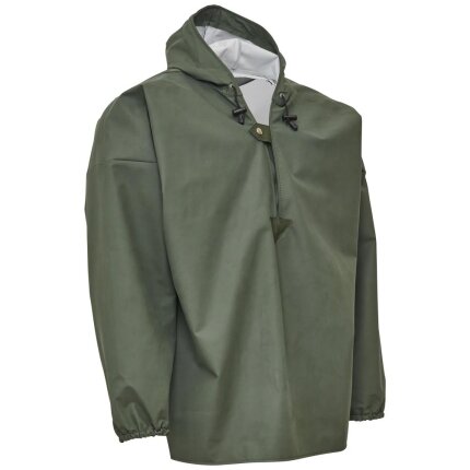 Regnanorak m/elastikmanchetter 077100E gul 5XL