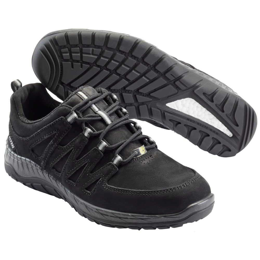 Elten BlackLeather Low arbejdssko O2 SRC 929563 Elten BlackLeather Low arbejdssko O2 SRC 929563