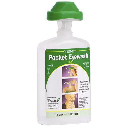 Tobin mini-øjenskyller, 200ml 0,9% saltvand