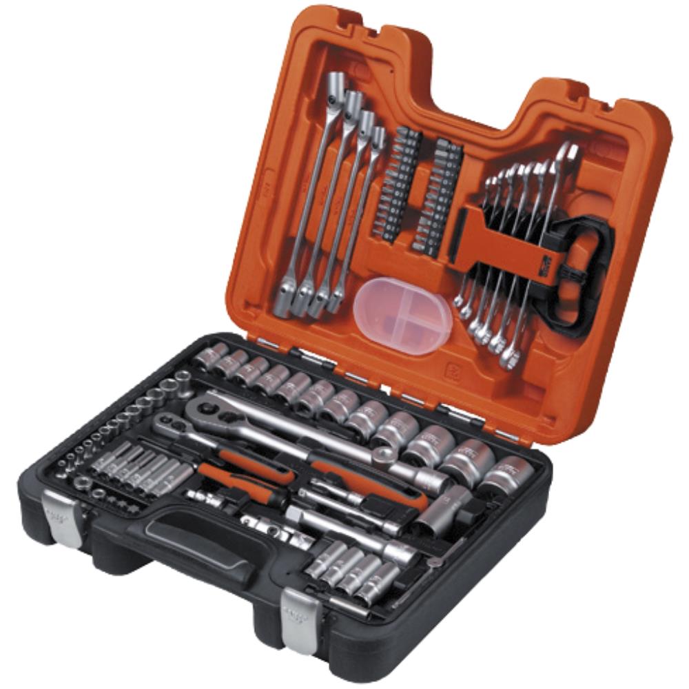 Topnøglesæt mm 1/4″+1/2″ firk. S910 Topnøglesæt mm 1/4″+1/2″ firk. S910