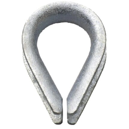 Kovs DIN6899 form B varmgalv. 16mm