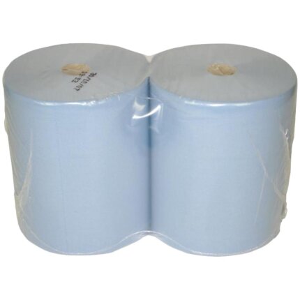 BlueStar industrirulle Std. 3-lag blå 37cm×190mtr