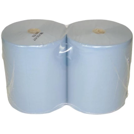 BlueStar industrirulle Std. 3-lag blå 37cm×190mtr