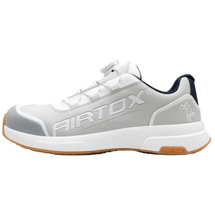 Airtox FX11 sikkerhedssko m/hurtigluk hvid S3S ESD