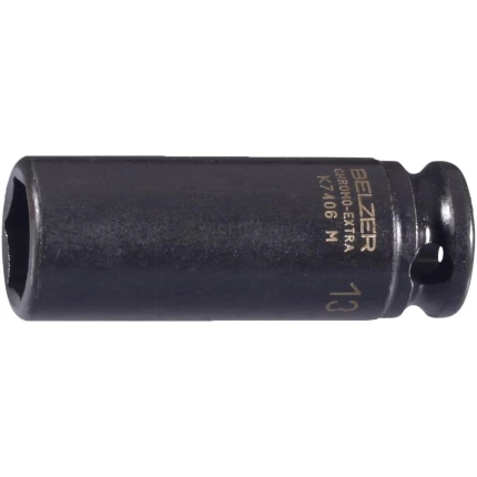 Krafttop K7406M lang 3/8″firk.13 mm