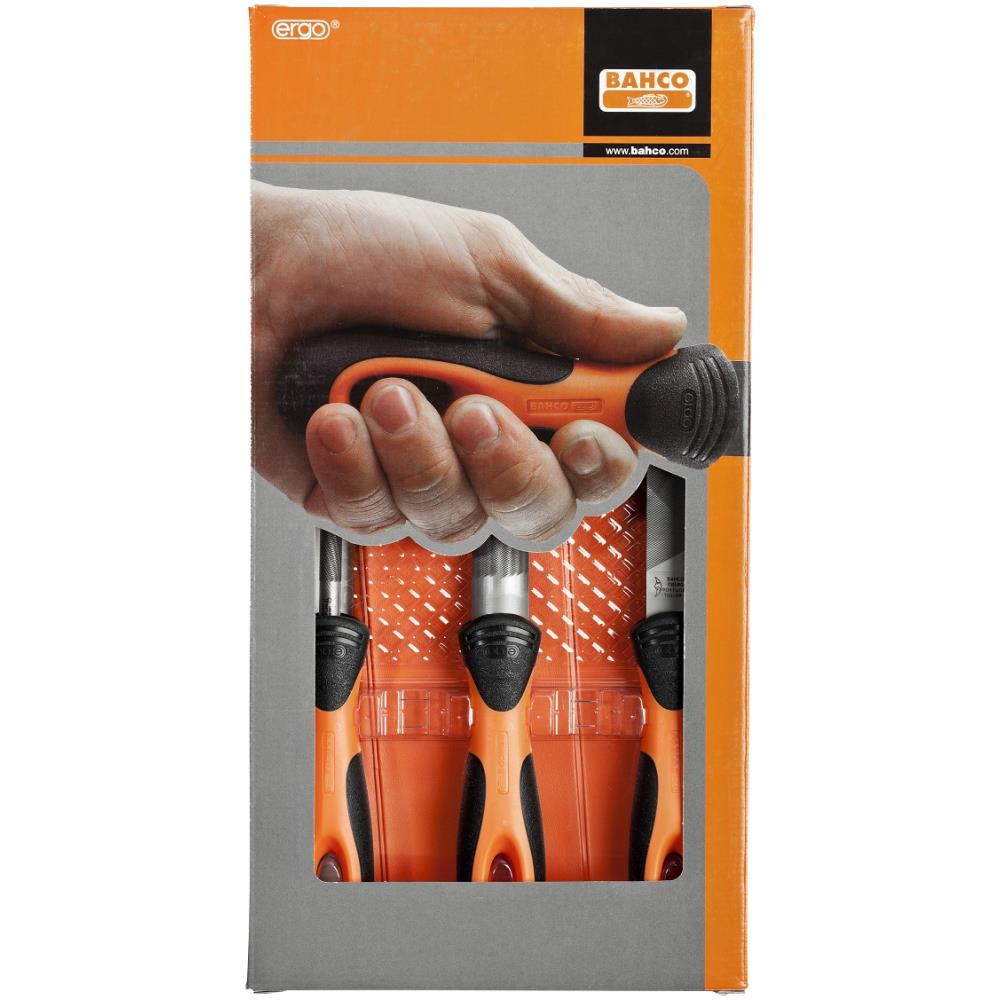 Værkstedsfile 6″ i sæt 3 dele Værkstedsfile 6″ i sæt 3 dele