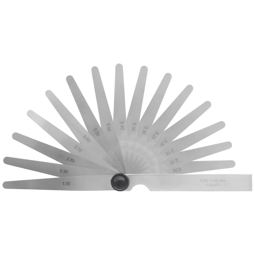 Søgerblade i sæt 0,05-1,00mm×100mm 15stk Søgerblade i sæt 0,05-1,00mm×100mm 15stk