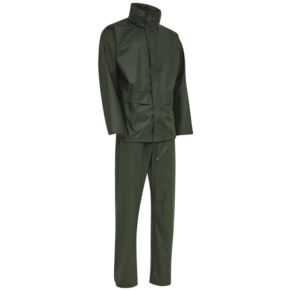 Regnsæt jakke/taljebukser PU 0163124 sort 3XL Regnsæt jakke/taljebukser PU 0163124 sort 3XL