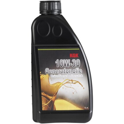 KGK Olie t/generatorer 10W-30 1 ltr