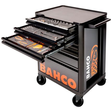 Værkstedsvogn E72 26″ m/7 skuffer, 216 dele