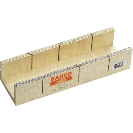 Skærekasse træ 245×53×40 mm